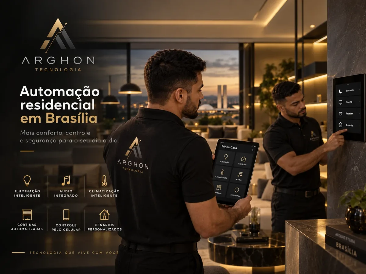Automação residencial em Brasília — Arghon Tecnologia